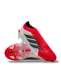 Adidas Predator Elite Laceless FG GS 'Lucid Red Core Black Cloud White'