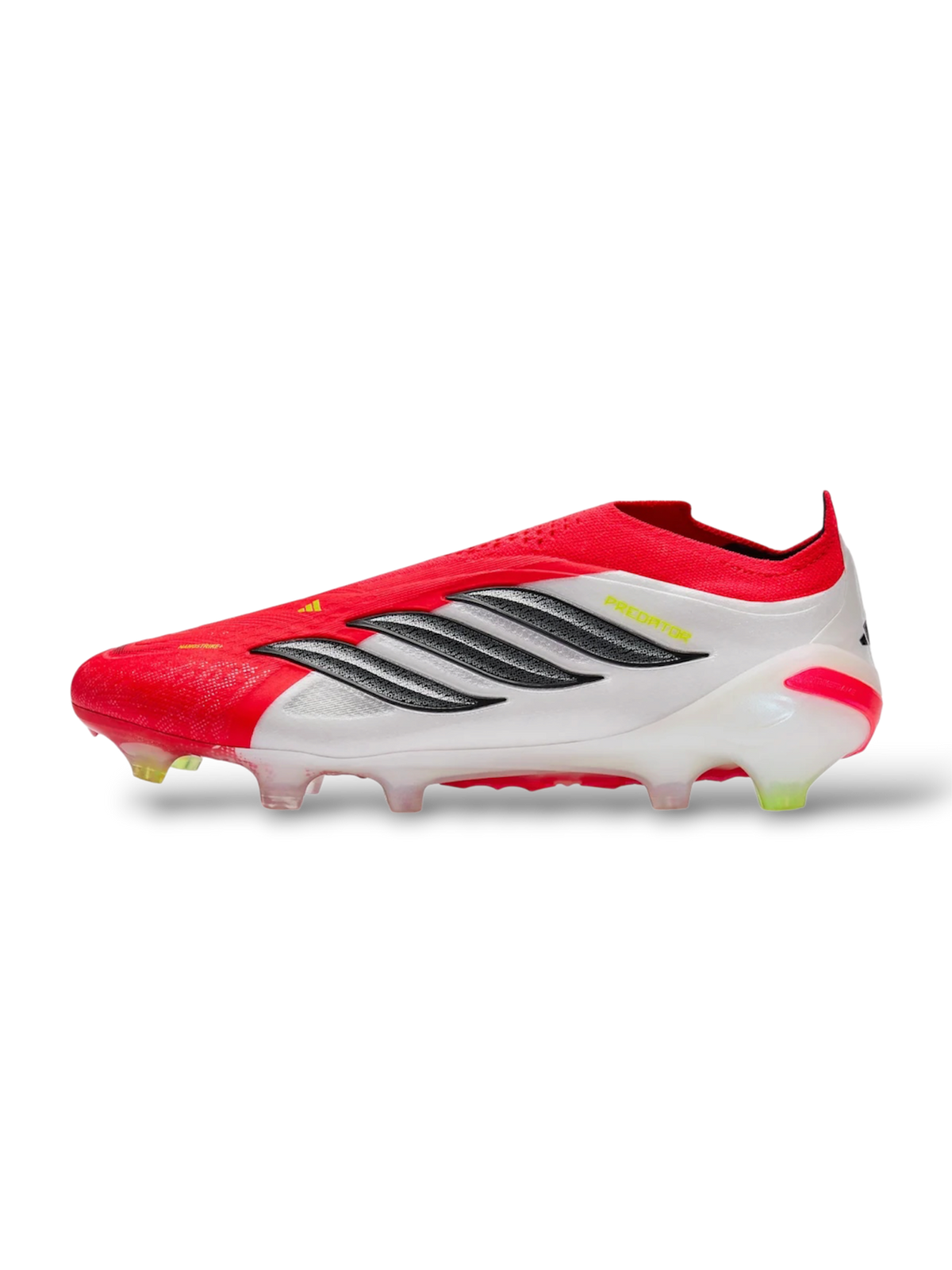 Adidas Predator Elite Laceless FG GS 'Lucid Red Core Black Cloud White'