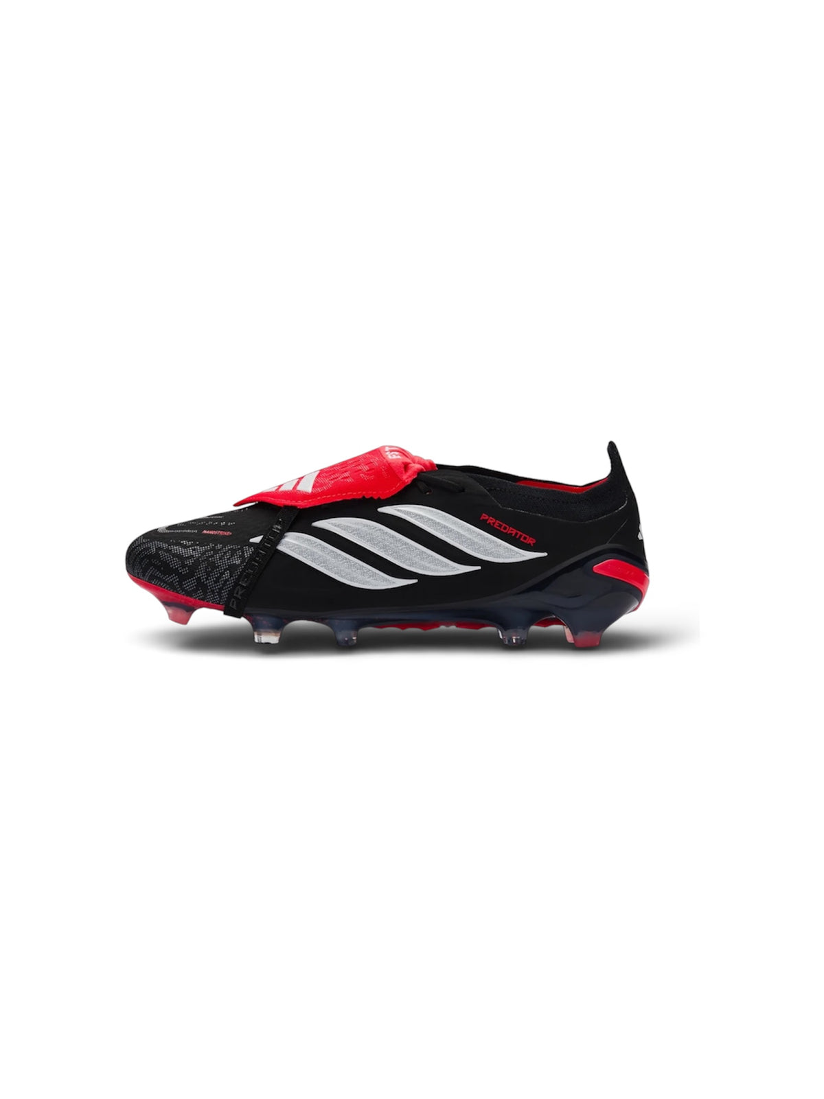 Adidas Predator Elite Fold Over Tongue FG 'Core Black Cloud White Lucid Red'