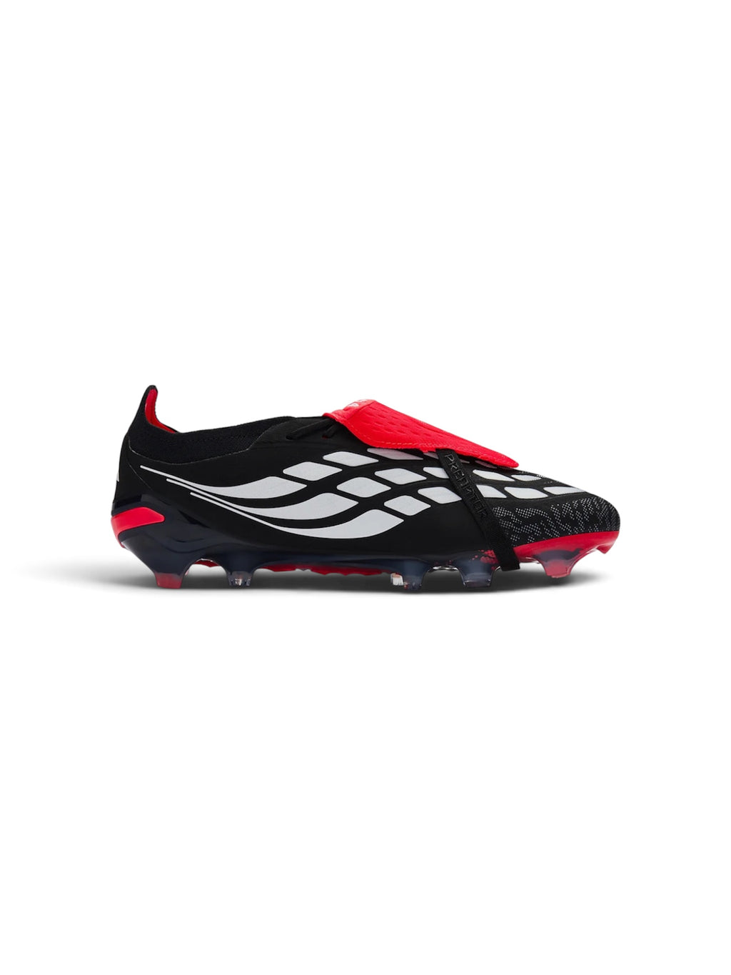 Adidas Predator Elite Fold Over Tongue FG 'Core Black Cloud White Lucid Red'