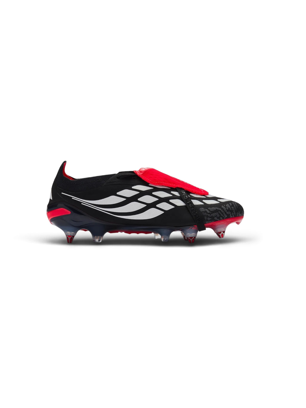 Adidas Predator Elite Fold-Over Tongue SG 'Core Black Cloud White Lucid Red'