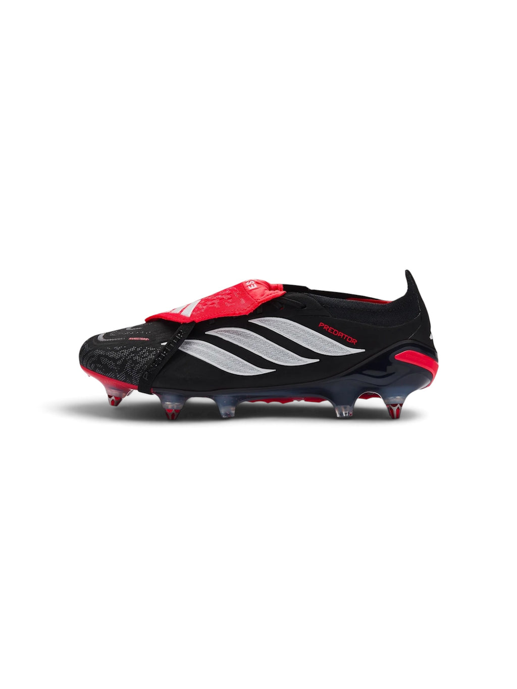 Adidas Predator Elite Fold-Over Tongue SG 'Core Black Cloud White Lucid Red'