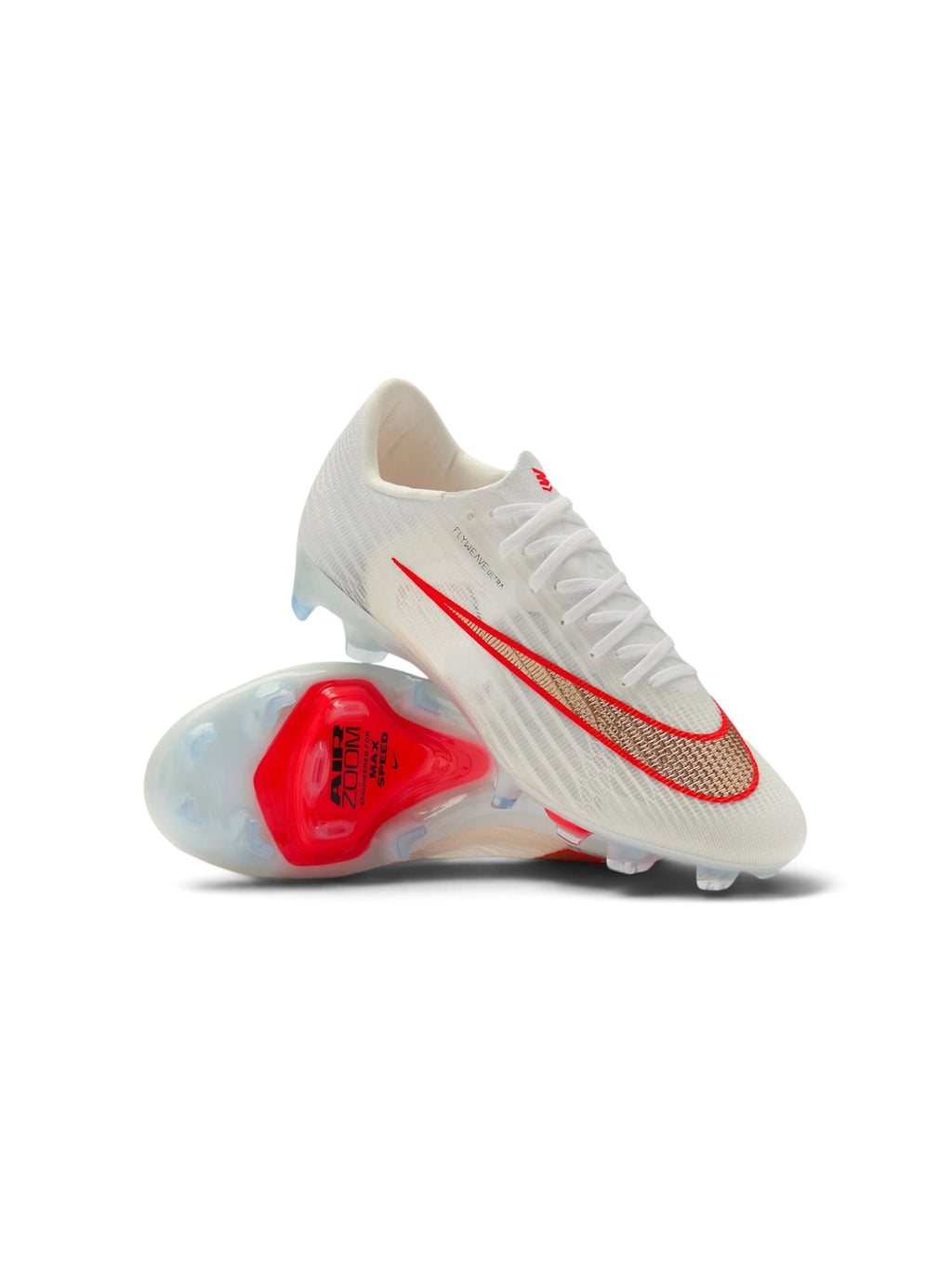 Nike Air Zoom Mercurial Superfly XI Elite FG - White/Blur/Brt Crimson